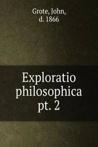 Exploratio philosophica