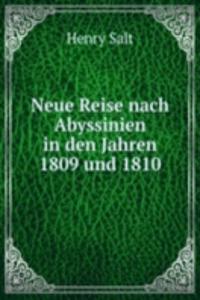 Neue Reise nach Abyssinien in den Jahren 1809 und 1810