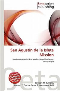 San Agust N de La Isleta Mission