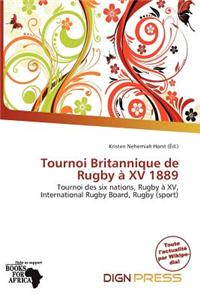 Tournoi Britannique de Rugby XV 1889