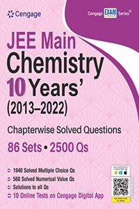 JEE Main Chemistry 10 Years’ (2013-2022) Chapterwise Solved Questions