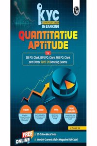 PW KYC Quantitative Aptitude Chapterwise Theory, Exercise, PYQ By Sumit Jaiswal For Banking Exams (Paperback, Sumit Jaiswal, PW)