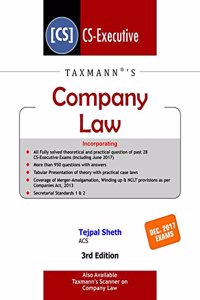 Company Law 3rd Ed. 2017