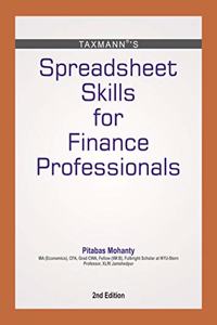 Taxmann's Spreadsheet Skills For Finance Professionals (2Nd Edition 2020) [Paperback] Pitabas Mohanty