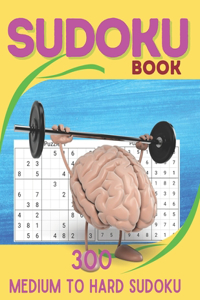 Sudoku Book: Medium to Hard Sudoku Puzzles book for adults and kids with Solutions Book -9