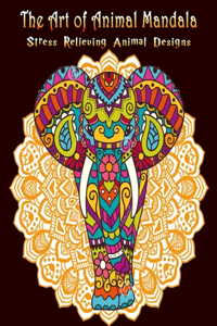 Adult Coloring Book Stress Relieving Animal Designs
