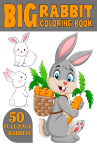 Big Rabbit Coloring Book