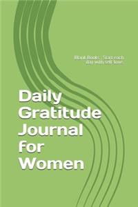 Daily Gratitude Journal for Women