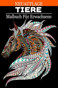 Malbuch für Erwachsene - Tiere
