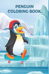 Penguin Coloring Book: Great Penguin Coloring Book for Kids activity and Adult