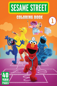 Sesame Street Coloring Book Vol1