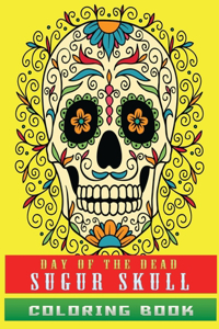 Day of The Dead sugur skull coloring book