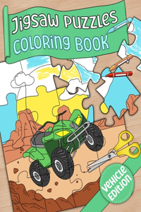 Jigsaw Puzzles Coloring Book