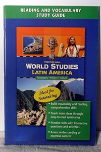 World Studies: Latin America Reading and Vocabulary Study Guide English 2005c