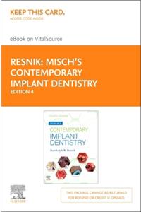 Misch's Contemporary Implant Dentistry - Elsevier eBook on Vitalsource (Retail Access Card)