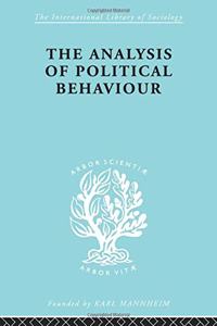 Analysis of Political Behaviour