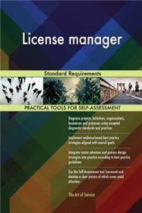 License manager Standard Requirements