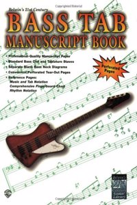 Bass TAB Manuscript Book