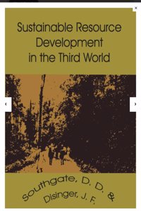 Sustainable Resource Development in the Third World