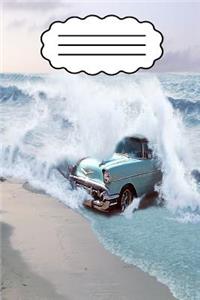 Notebook with Car