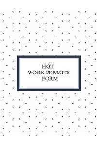 Hot Work Permits Form