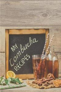 Kombucha Recipe Book Waiting To Be Filled With Your Kombucha, Kefir, Kimchi, Sauerkraut & Whole Food Fermented Recipes