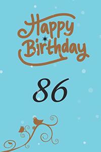 Happy birthday 86