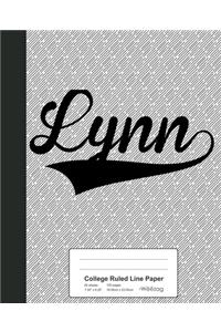 College Ruled Line Paper