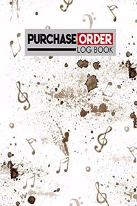 Purchase Order Log Book