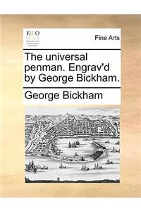 Universal Penman. Engrav'd by George Bickham.