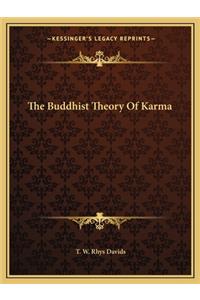 Buddhist Theory of Karma