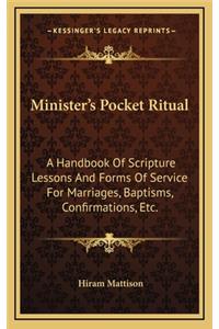 Minister's Pocket Ritual