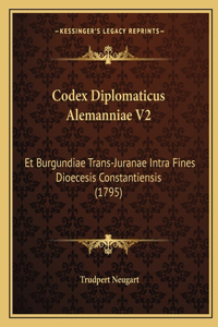 Codex Diplomaticus Alemanniae V2