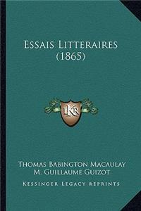 Essais Litteraires (1865)