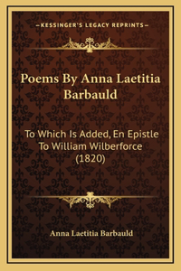 Poems By Anna Laetitia Barbauld