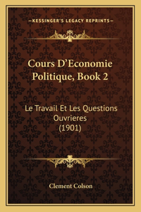 Cours D'Economie Politique, Book 2