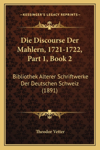 Die Discourse Der Mahlern, 1721-1722, Part 1, Book 2