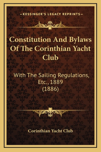 Constitution And Bylaws Of The Corinthian Yacht Club