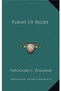 Poems of Belief