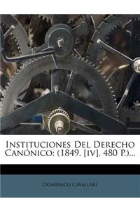 Instituciones Del Derecho Canónico