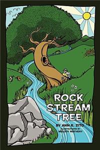 Rock, Stream, Tree