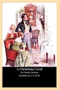 Christmas Carol (Illustrated by C. E. Brock)