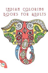 Indian Coloring Books for Adults