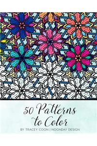 50 Patterns to Color