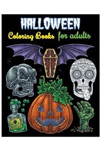 Halloween Coloring Books for Adults: Gothic Halloween for Relaxation (+100 Pages)