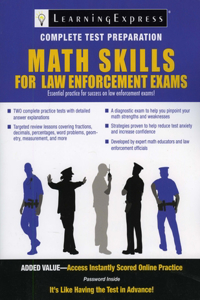 Math Skills for Law Enforcement Exams [With Access Code]