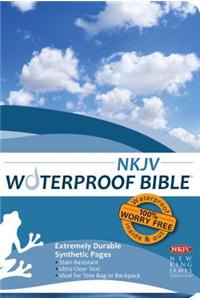 Waterproof Bible-NKJV-Blue Wave