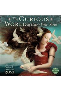 Curious World of Catrin Welz-Stein 2021 Wall Calendar