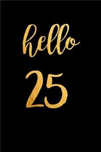 Hello 25