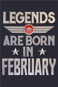 Legends Are Born in February